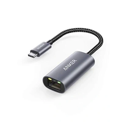 Imagen de Anker PowerExpand Adaptador USB C a Gigabit Ethernet de Aluminio, diseño Compacto para MacBook Pro, Air 2018, iPad Pro XPS, etc