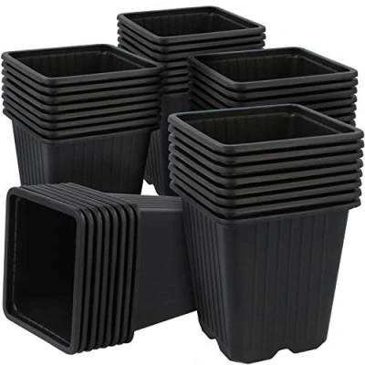 Imagen de com four® 40x Macetas de Cultivo para Plantas Semillero germiniacion Mini Invernadero la casa (40 Piezas Maceta Semillas 9.5x10cm)