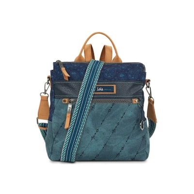 Imagen de LOIS Jeans Venice Mochila, Mujer, Talla: One Size, Azul