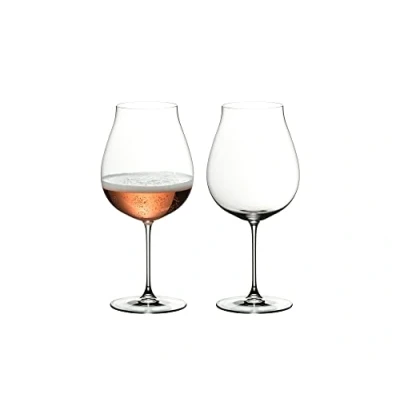 Imagen de 6449/67 Veritas New World Pinot Noir/Nebbiolo/ROSÉ Champagner (Estuche de 2 Copas)