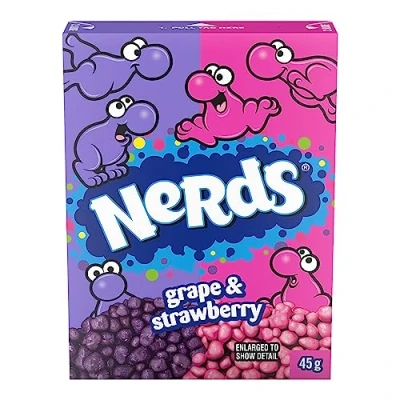 Imagen de Nerds Strawberry &amp; Grape 46.7G American Candy 12 paquetes