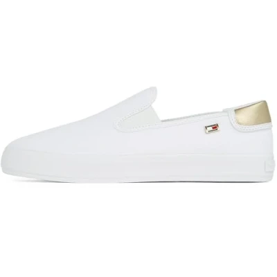 Imagen de Tommy Hilfiger Mocasines, Mujer, Talla: 37, White Algodón