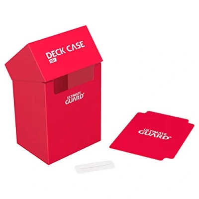 Imagen de Ultimate Guard Deck Box Cards, Red Magic The Gathering Caja de baraja (80 Tarjetas), Color Rojo, sólido, Talla única (10258H)