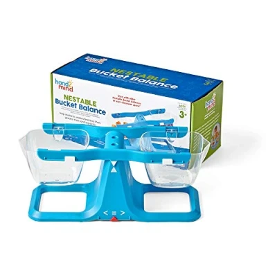 Imagen de Learning Resources 93402 Nestable Bucket Balance, Multi