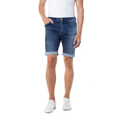 Imagen de REPLAY MA981Y RBJ.901 Shorts Power Stretch, Pantalones cortos vaqueros con Stretch para hombre, Azul (Medium Blue 0092), 31W