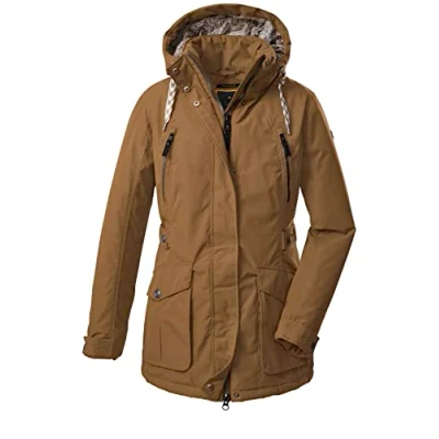 Imagen de G.I.G.A. DX Women&#039;s Chaqueta informal funcional con capucha cremallera GW 62 WMN JCKT, marrón claro, 40, 38725 000