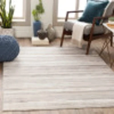 Imagen de Surya Alfombra Abstracta Adria Salón Grande, Habitación, Dormitorio Salon Pelo Corto, Suave y Lujosa Facil de Cuidar Grande 120x170cm Gris, Azul Marfil
