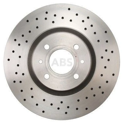 Imagen de A.B.S. COATED 17949 Disco de freno 284 22 4 98 perforado/ventil. int. revestido ABARTH: 500 / 595 695 Hatchback, 500C 595C 695C Cabrio