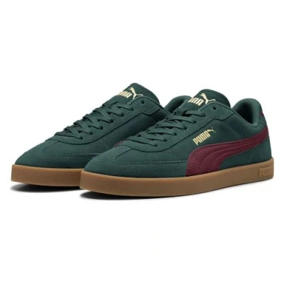 Imagen de PUMA Club II Era Suede, Zapatillas Unisex Adulto, Green Terrain Ruby Shimmer, 38.5 EU