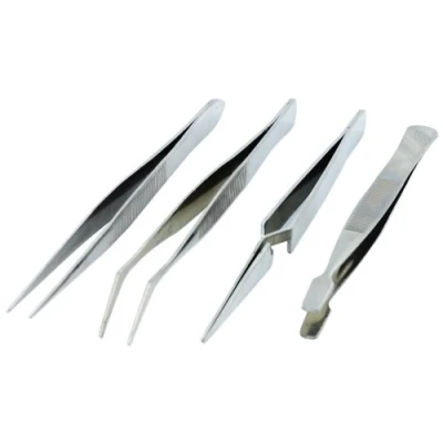 Imagen de Model Craft Pinzas de Acero Inoxidable, 4 Unidades