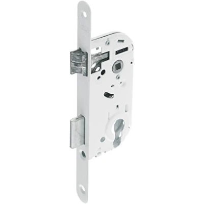 Imagen de Yale Y50 Cerradura empotrable Eje para Cilindro Europeo, Color Blanco, 40 mm