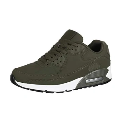 Imagen de Elara Zapatillas de Deporte Chunkyrayan Verde MEL0394 Gruen Weiss 44