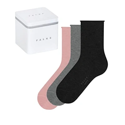 Imagen de Falke Happy BOX 3PACK Everyday Casual Calcetines sortiment, Mujer, Talla: 35 38, Sortiment