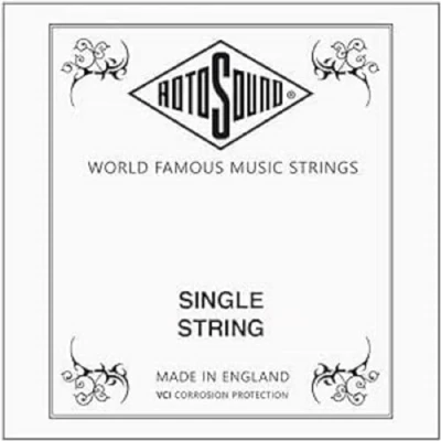 Imagen de Rotosound cuerdas individuales para guitarra eléctrica BRITISH STEELS de 6 BS10Regular 10 46
