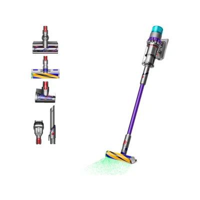 Imagen de Aspirador escoba Dyson Gen5 Detect™ Absolute, Potencia 280 W, Con Filtro HEPA, 70 min, Láser, Níquel