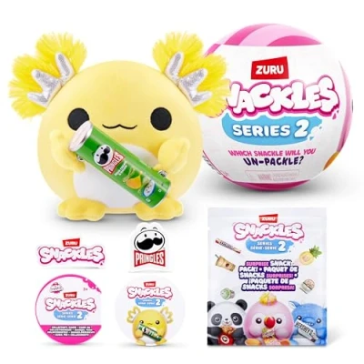 Imagen de Snackles Series 2 Wave 2, Snack Swap, 12 cm by ZURU Cuddly Squishy Comfort 5 Inch Plush with License Brand Accessory (Random Assortment)