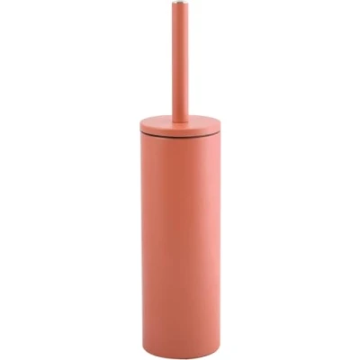 Imagen de Spirella Escobilla de Inodoro Akira con Recipiente higiénico, Terracota, Color Rojo