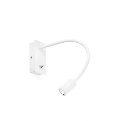 Imagen de FARO BARCELONA 41023 Sami Aplique (Bombilla incluida) LED, 3W, Metal, Color Blanco