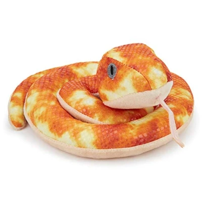 Imagen de Zappi Co Childrens Stuffed Serpiente Suave de Peluche Juguete Safari Jungle Animal Plush (Pequeño, 5 6 Pulgadas, 12 15CM Serpiente) Grande para el Primer cumpleaños del niño recién Nacido