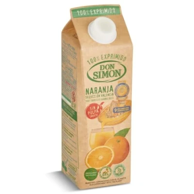 Imagen de Don Simon Zumo Naranja sin Pulpa, 1L