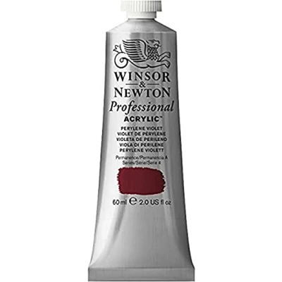 Imagen de Winsor &amp; Newton Professional Pintura acrílica, tubo 60 ml, color violeta de Perileno