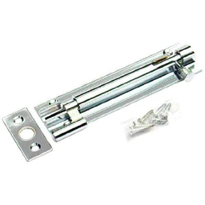 Imagen de Merriway BH00768 Set de cerrojos para puertas (2 unidades, 50 x 20 mm, incluye tornillos), color dorado