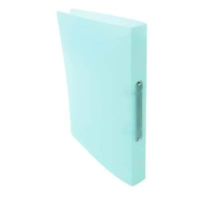 Imagen de Exacompta Ref. 54973E Paquete de 5 archivadores semirrígidos PP Chromaline 2 anillos redondos diámetro 30 mm Parte trasera 40 Dimensiones exteriores: 32 x 25 cm Tamaño A4 Color