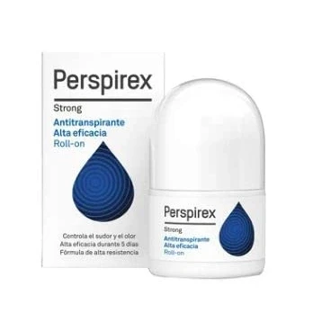 Imagen de Desodorante roll on unisex, especial para personas con sudoración severa PERSPIREX Strong 20 ml.