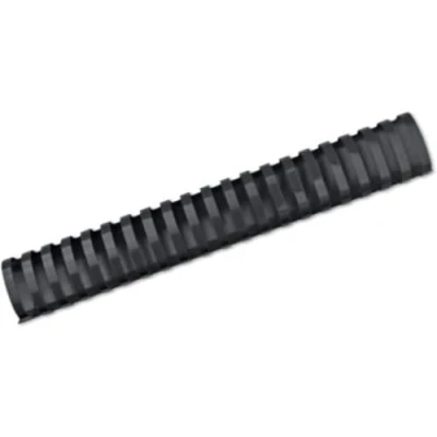Imagen de Rexel GBC 4028187 Canutillo plástico DIN A4 21 anillas 51 mm ovalados (caja 50) color negro