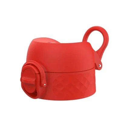 Imagen de Ion8 Tapa de Botella agua OneTouch 2.0 a Prueba fugas, Sin BPA, Rojo, Pequeña