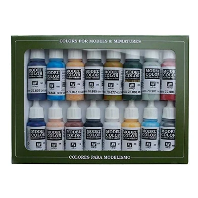 Imagen de Vallejo Model Color Set American Civil War (x16 Colours) VAL70111