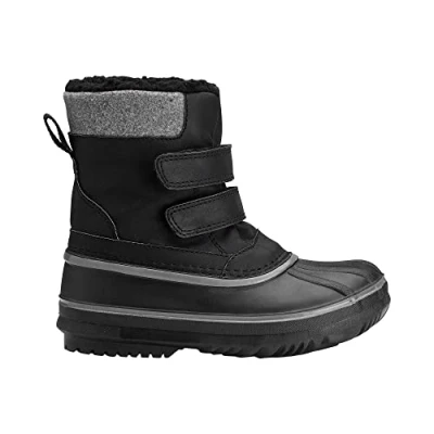 Imagen de Viking Ro​g​n​e​, Botas de Nieve, Unisex niños, Black/Grey , 24 EU