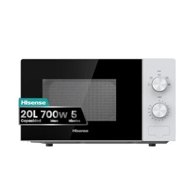 Imagen de ¡Oferta 28% ! Hisense H20mowp1 Horno Microondas Sin Grill 20 Litros Negro