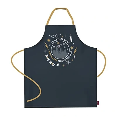 Imagen de Delantal Harry Potter Hogwarts Decoración Merchandising Potter, licencia oficial