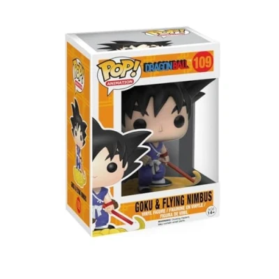 Imagen de Funko Pop! Anime Dragonball Z Goku &amp; Nimbus Dragon Ball Figura de Vinilo Coleccionable Idea Regalo Mercancia Oficial Juguetes para Niños y Adultos Fans