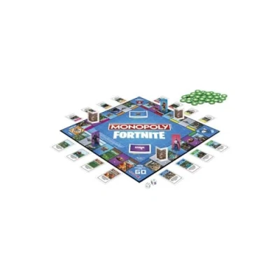 Imagen de MONOPOLY Juego de Mesa Fortnite versión Francesa, Color nee, Talla única (Hasbro E6603447)