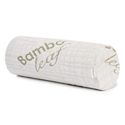 Imagen de Flowen Almohada Viscoelastica Cervical de Espuma Memoria Cojin Multifunción 40x15 cm para Dormir Soporte Ergonómico Cuello, Piernas y Espalda Cama Sofá con Funda Lavable