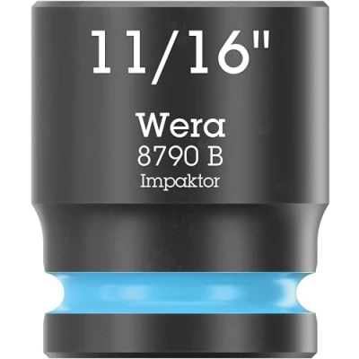 Imagen de Wera 05005521001 8790 B Impaktor Inserto de llave vaso con arrastre 3/8&quot;, 11/16&quot; x 30 mm
