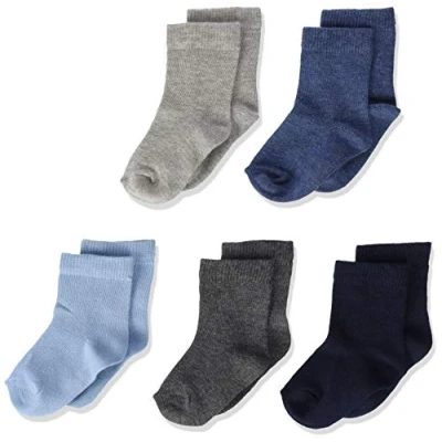 Imagen de Minymo 5er Pack Socken In Verschieden Farben Calcetines, Multicolor (Dark Navy 778), 15 18 (Talla del Fabricante: 8) para Bebés