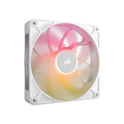 Imagen de CORSAIR iCUE LINK RX140 MAX RGB 140mm PWM Ventilador Grueso Alta Presión Estática Rodamiento Magnético de Cúpula Único Blanco