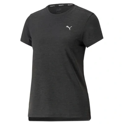 Imagen de PUMA Run Favorite SS tee W, Mujer, Black Heather, XS