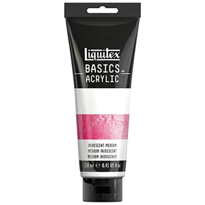 Imagen de Liquitex Basics Aditivos Tubo 250 ml médium iridiscente para pintura acrílica