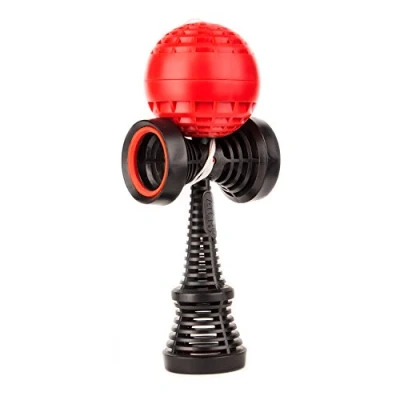 Imagen de YoYo Factory Catchy Air Kendama Rojo (Juguete Tradicional Japonés, De Principiante a Profesional, Diseño Unico)