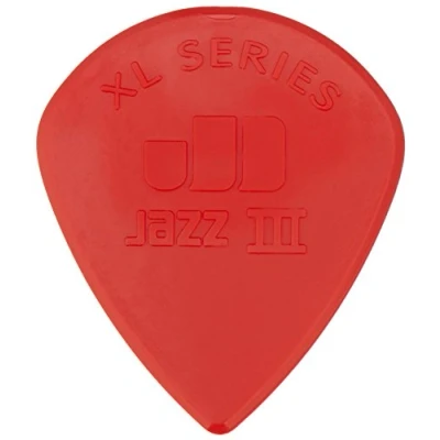 Imagen de Dunlop Plectren XL Series, Jazz 3 Rojo (paquete de 24)