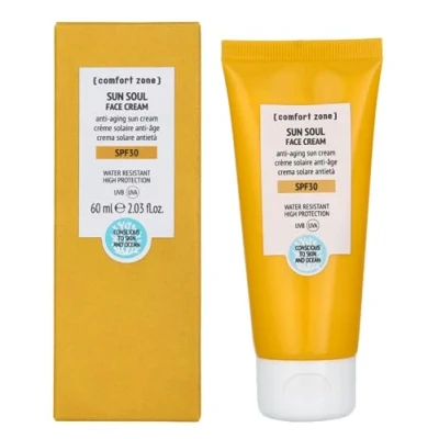 Imagen de Comfort Zone Sun Soul Face Cream SPF30, 60 ml.