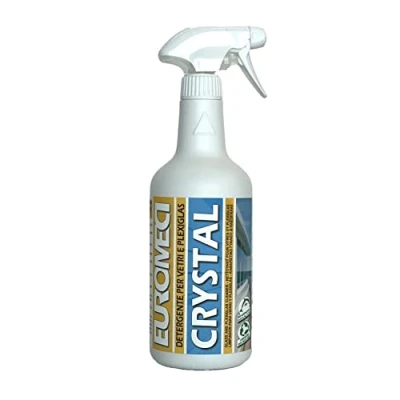 Imagen de Euromeci Crystal Limpiador para cristales y plexiglás, 750 ml