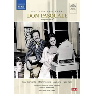 Imagen de Donizetti, G.: Don Pasquale [Opera] (Sung in German) (Vienna State Opera, 1977) [DVD]