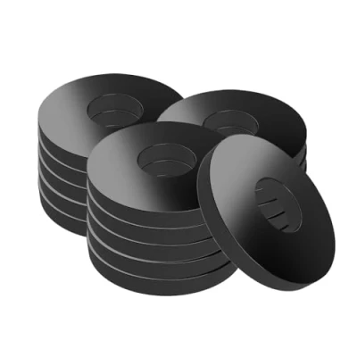 Imagen de Offgridtec Arandela negra de acero inoxidable V2A DIN304 M5 x 15 mm 100 unidades