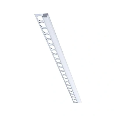 Imagen de Paulmann LumiTiles 78411 Perfil de tira LED con difusor (IP44, 1 m, aluminio anodizado, protección contra salpicaduras)