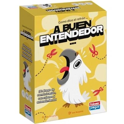 Imagen de Falomir a Buen Entendedor Juego De comunicación, Conexiones y Entendimiento rápido Divertido adivinar Palabras 3 8 Jugadores (Edad 8+)